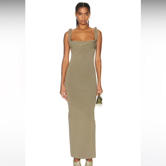 Jacquemus La Robe Maille Alca Dress - Picture 4 of 9